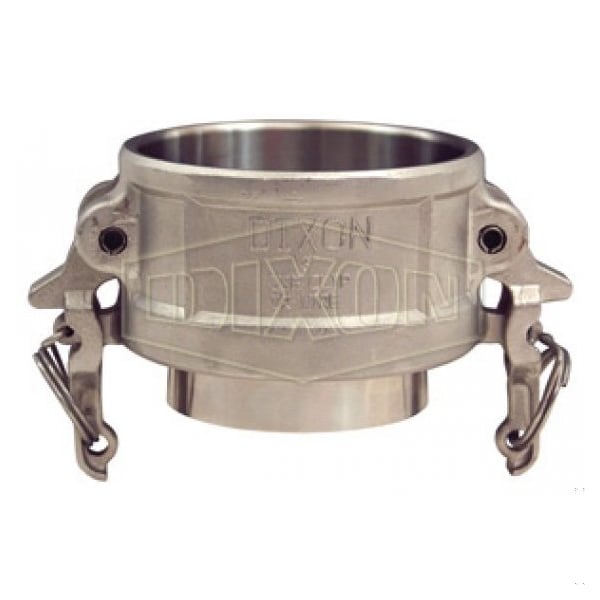 Boss-Lock Type RC Cam & Groove Coupler, 2 in Nominal, Female Coupler x Butt Weld To Tube End Style,
